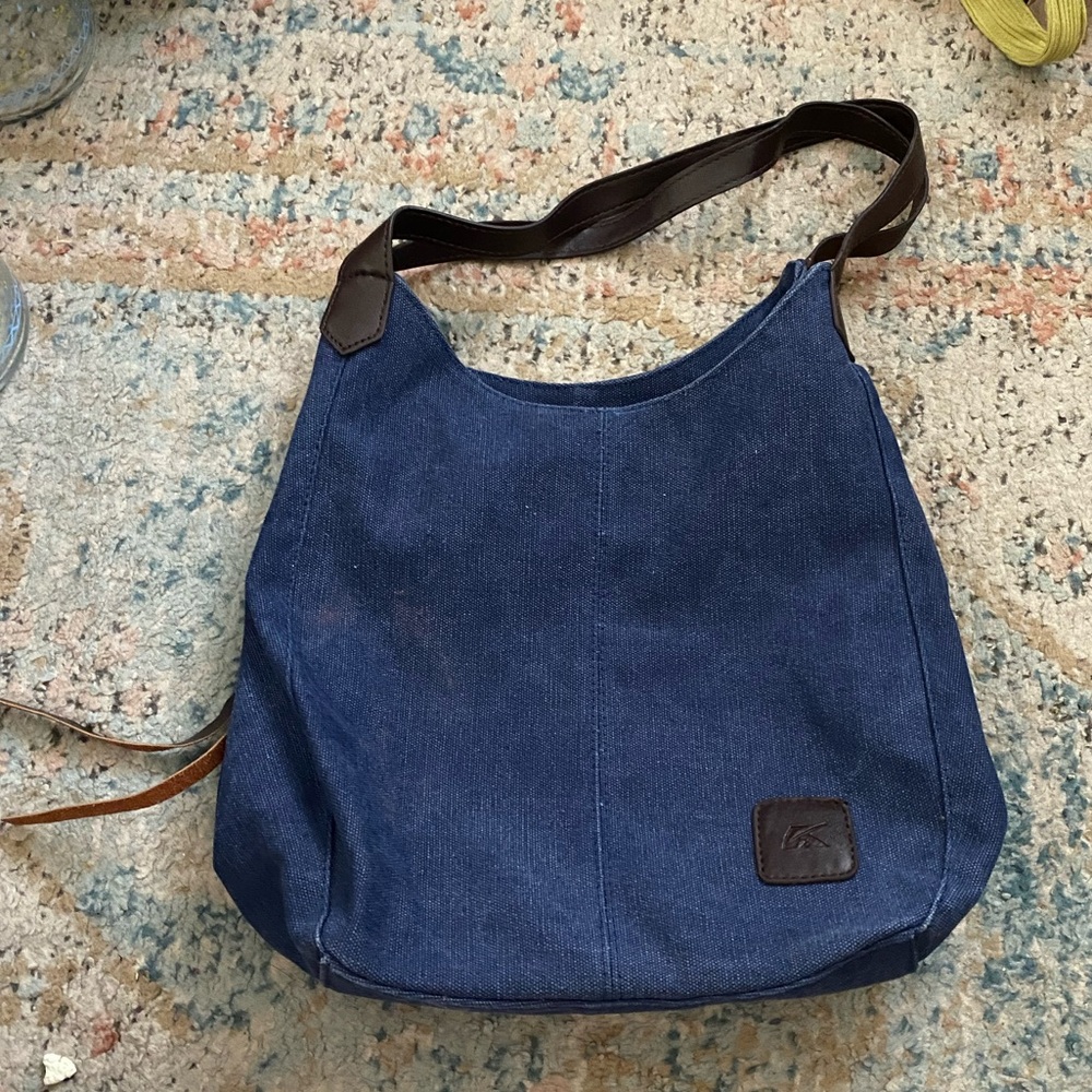 K2 Denim Hobo Bag